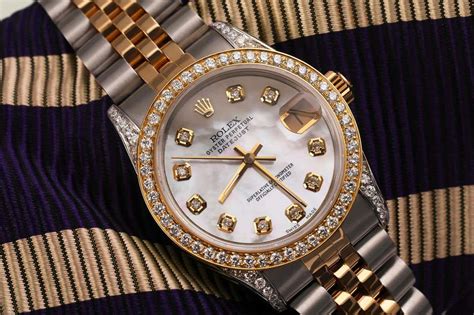 rolex mother of pearl face
